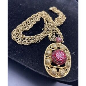 🔥Verified Juliana D&E for Celebrity NY Molded Glass Moroccan Mosaic Necklace